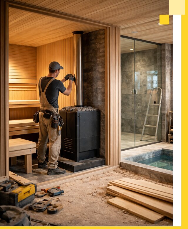 Полное строительство банных комплексов под ключ в Ельце