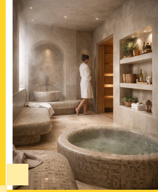 Строительство бани с хамамом в Ельце от 770100 р. | ЭриданЕлц