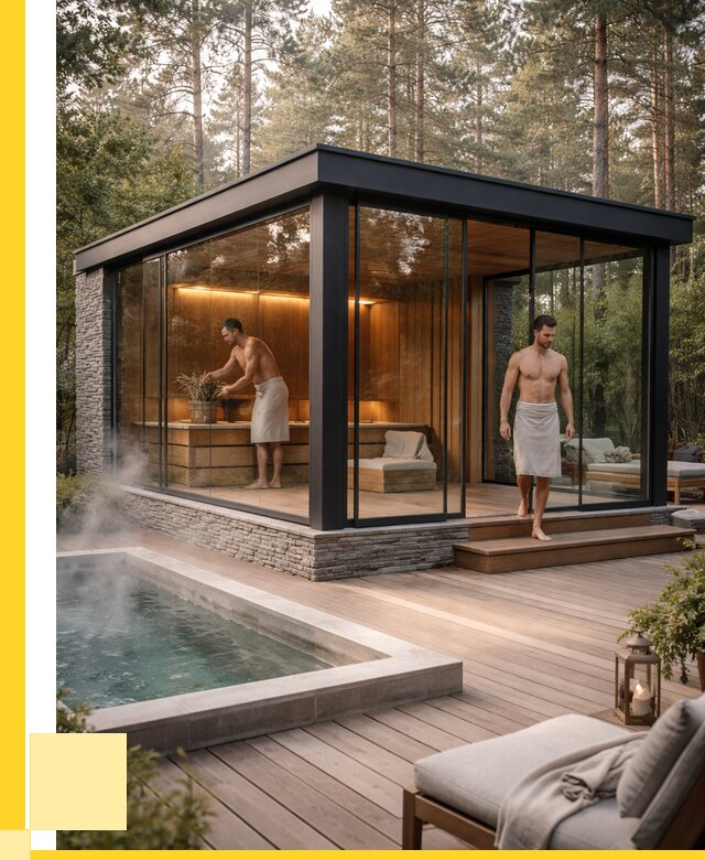 Стеклянные бани и двери в Ельце от 462060 р. | ЭриданЕлц