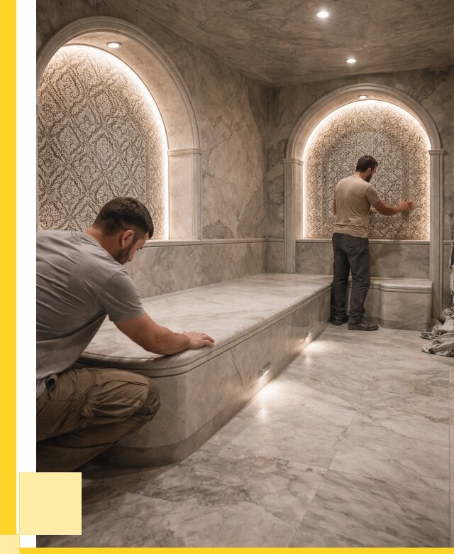 Турецкие бани под ключ в Ельце от 256700 р. | ЭриданЕлц