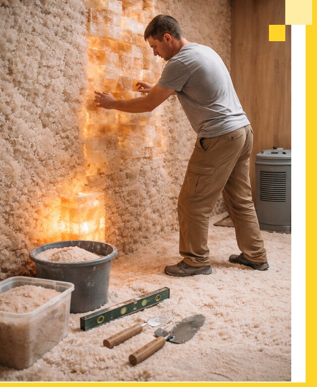 Проектирование и монтаж соляных комнат в Ельце под ключ