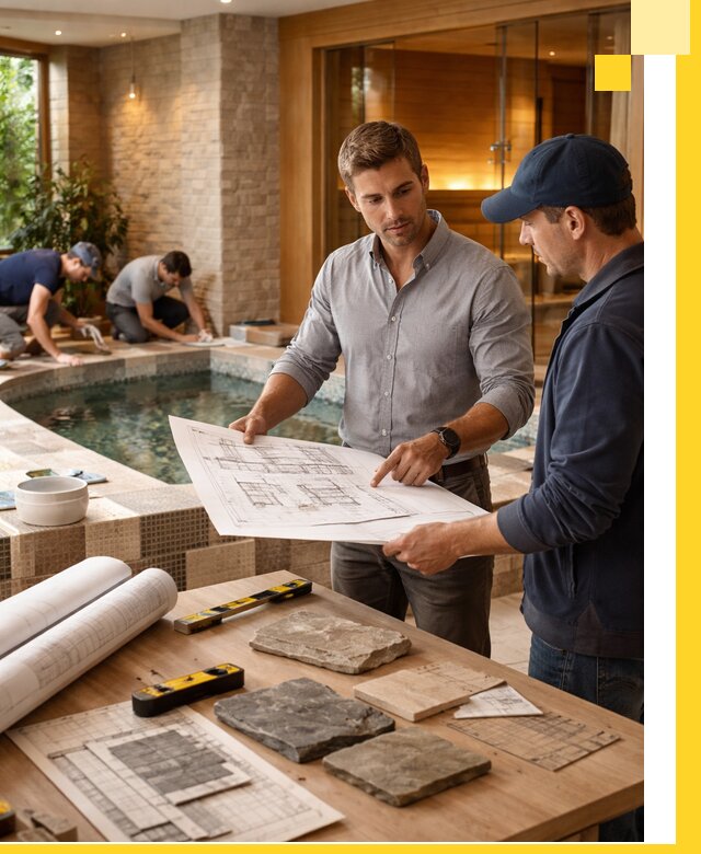 Проектирование SPA зон под ключ в Ельце с инженерией